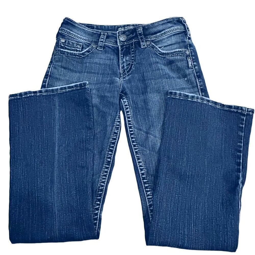 Silver Jeans Women's Size 26 Boot Cut Medium Wash, See photos #N1429